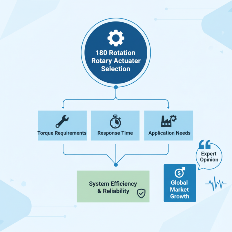 How to Choose the Right 180 Rotation Rotary Actuator?