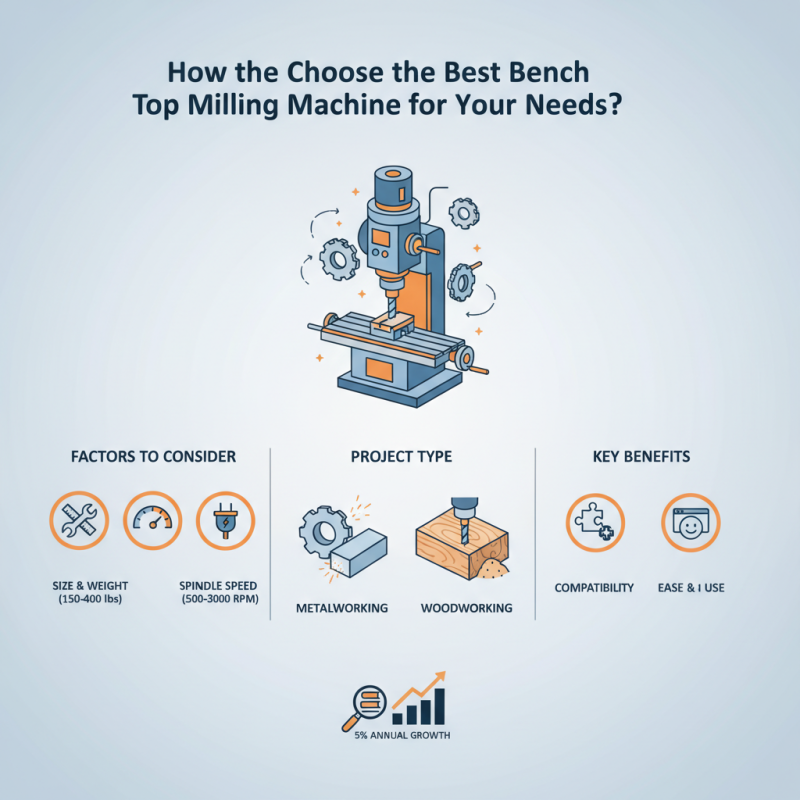 How to Choose the Best Bench Top Milling Machine for Your Needs?