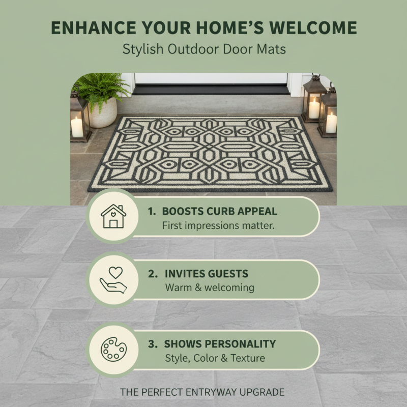 What are the Benefits of Large Outdoor Door Mats?