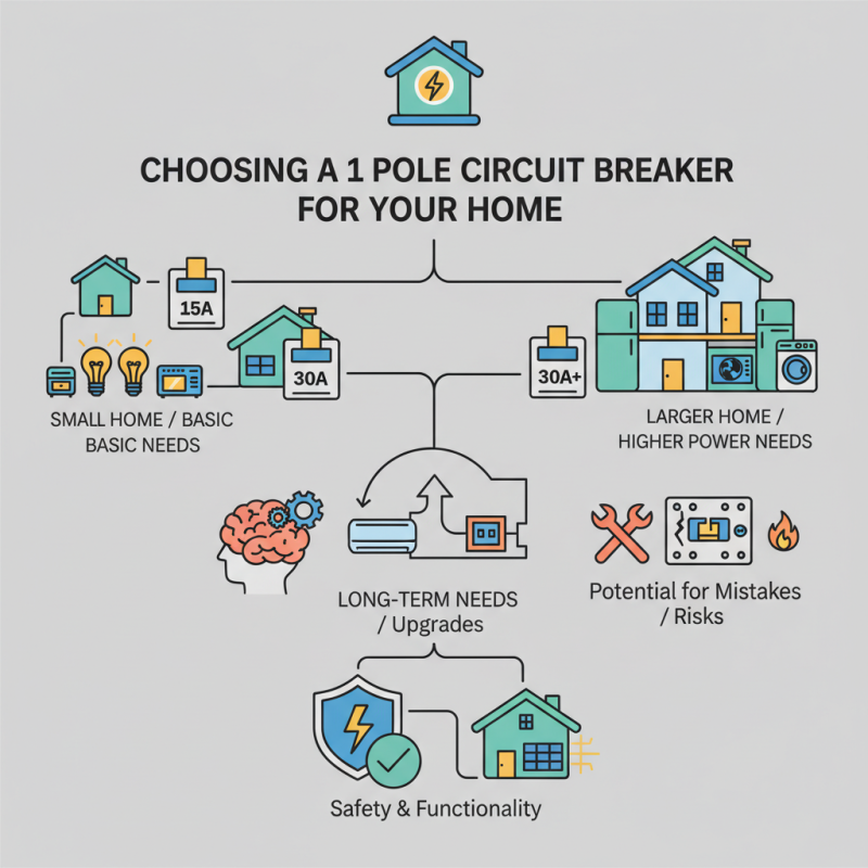 How to Choose the Right 1 Pole Circuit Breaker for Your Home?