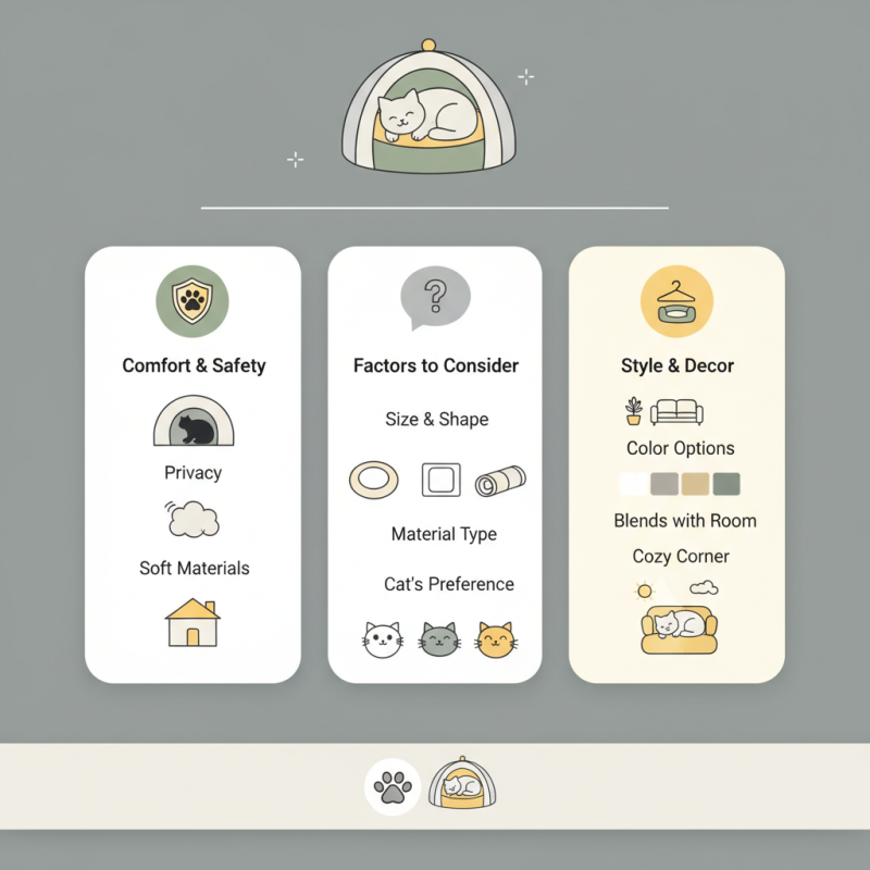 Как выбрать закрытые лежаки для кошек?