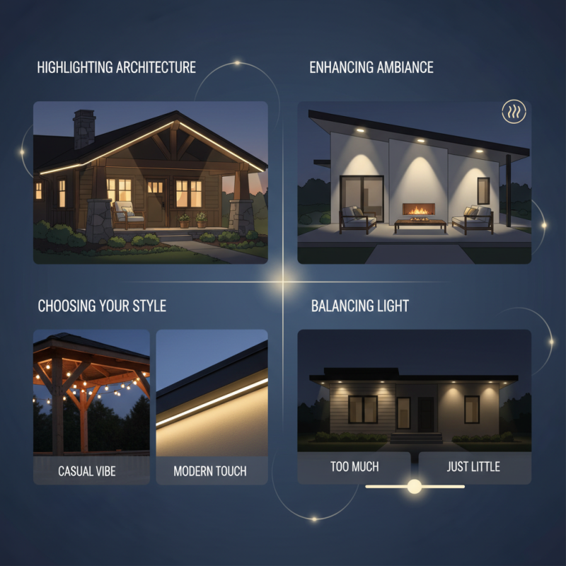 Top Eave Lighting Ideas for a Stunning Outdoor Look?