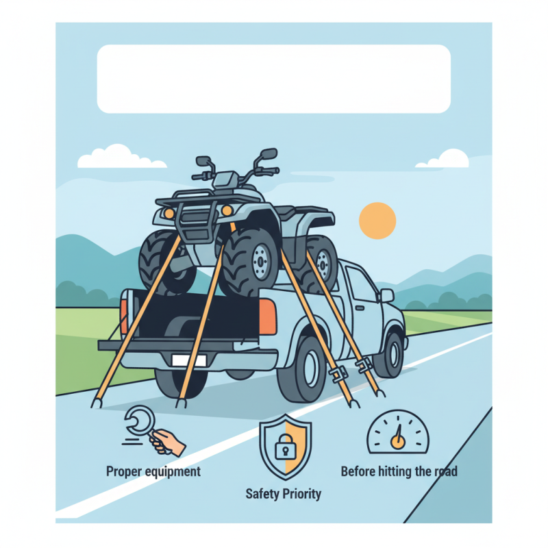 How to Use ATV Tie Downs for Safe Transport?