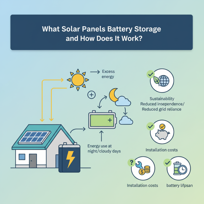 What is Solar Panels Battery Storage and How Does It Work?
