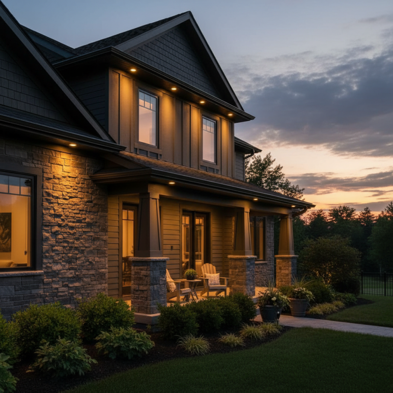 How to Install Eave Lighting for Aesthetic Home Enhancement?