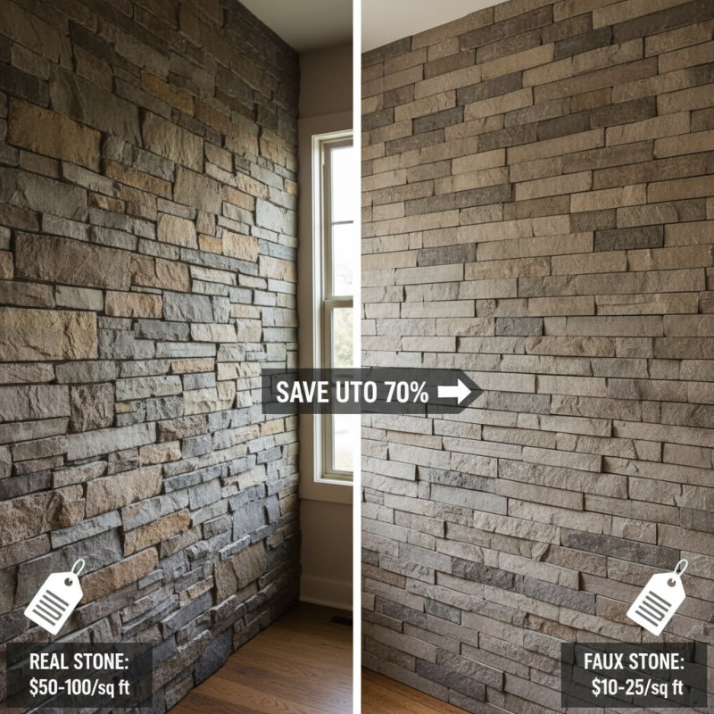 Top 10 Benefits of Fake Stone Wall for Home Decor?