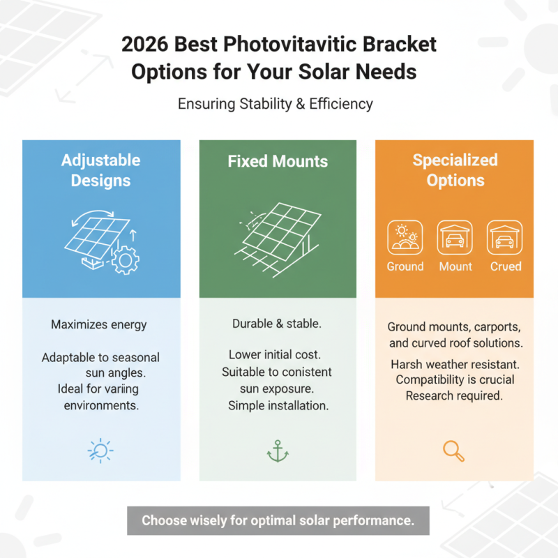 2026 Best Photovoltaic Bracket Options for Your Solar Needs?
