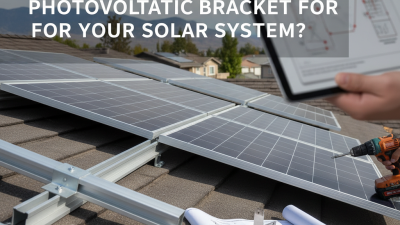 How to Choose the Best Photovoltaic Bracket for Your Solar System?