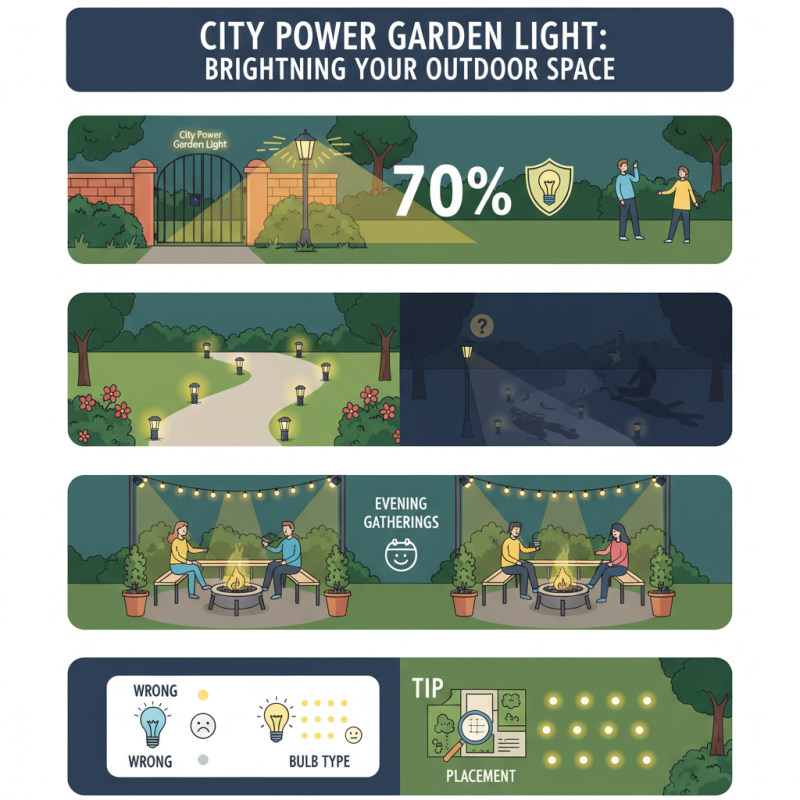 City Power Garden Light Tips for Brightening Your Outdoor Space?