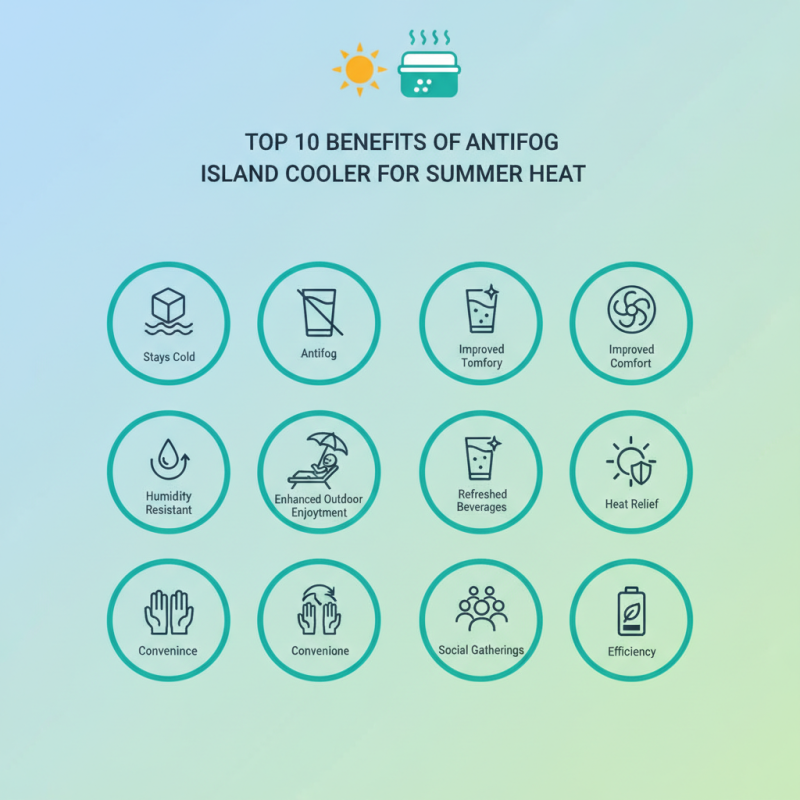 Top 10 Benefits of Antifog Island Cooler for Summer Heat?