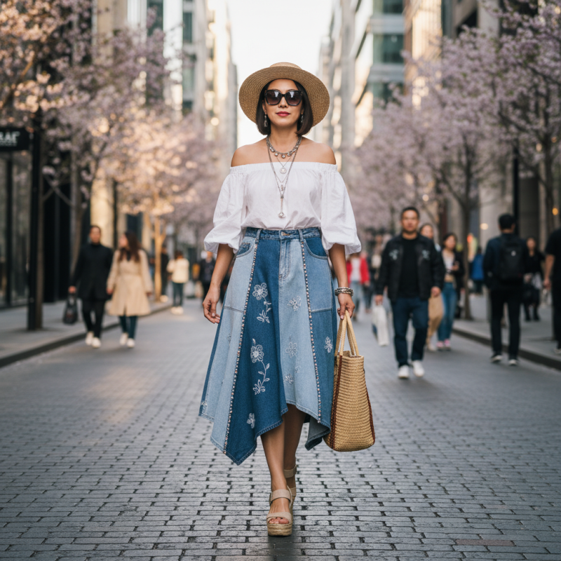 China Top 10 Denim Skirts Trends for Fashion Forward Women?