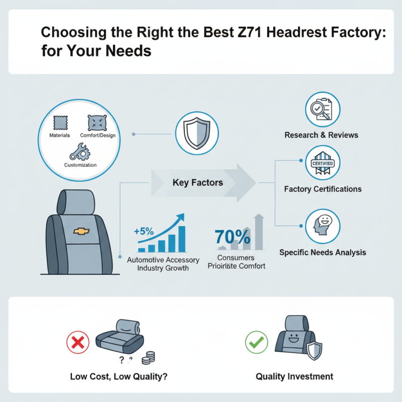 How to Choose the Best Z71 Headrest Factory for Your Needs?
