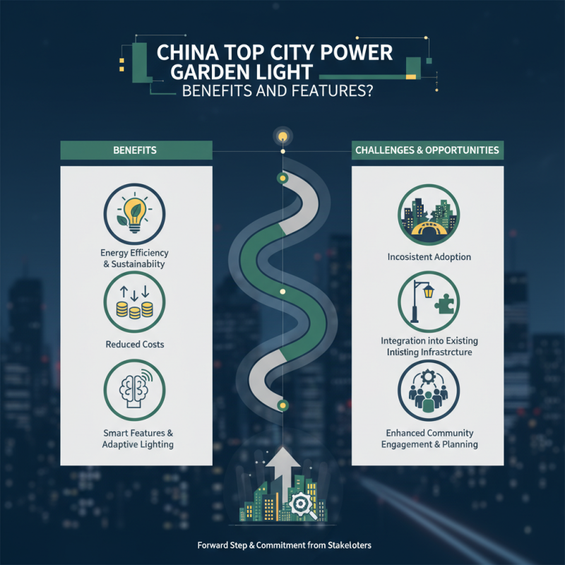 China Top City Power Garden Light Benefits and Features?