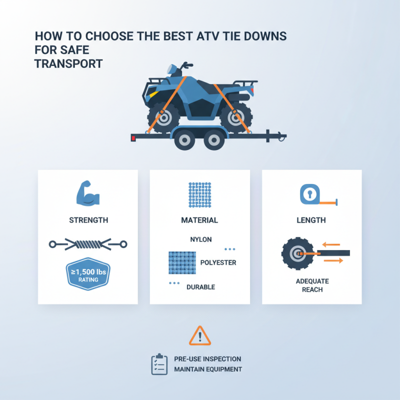 How to Choose the Best ATV Tie Downs for Safe Transport?