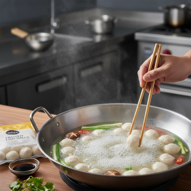 How to Cook Frozen Fish Balls for Global Buyers at Canton Fair?