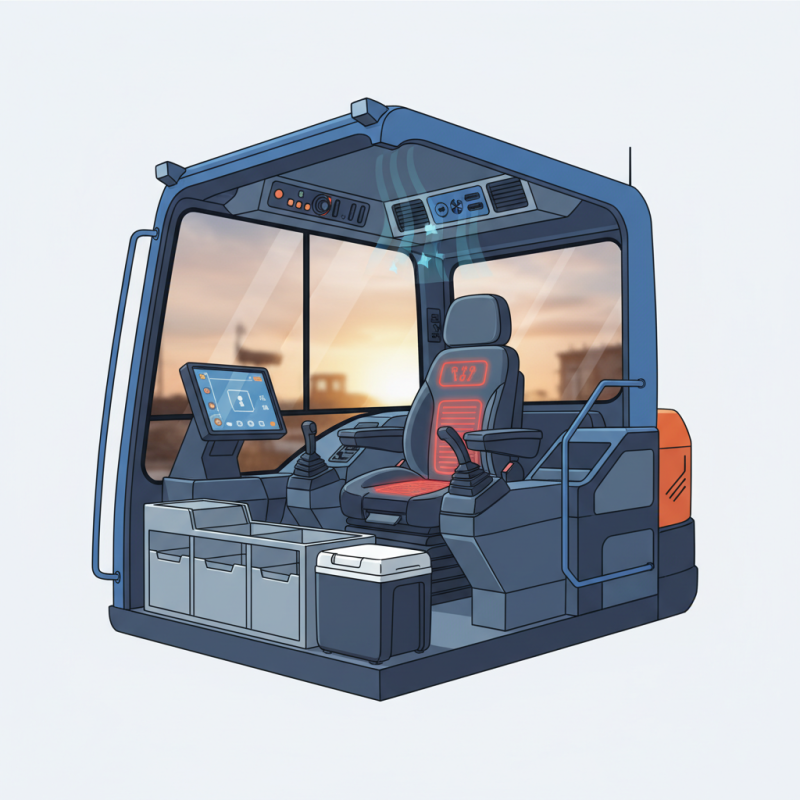 What are the Best Excavator Interior Accessories for Comfort?