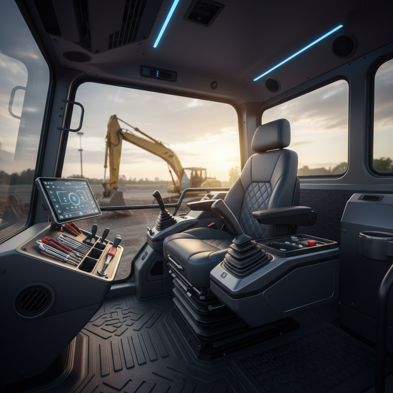 Best Excavator Interior Accessories for Optimal Comfort and Style?
