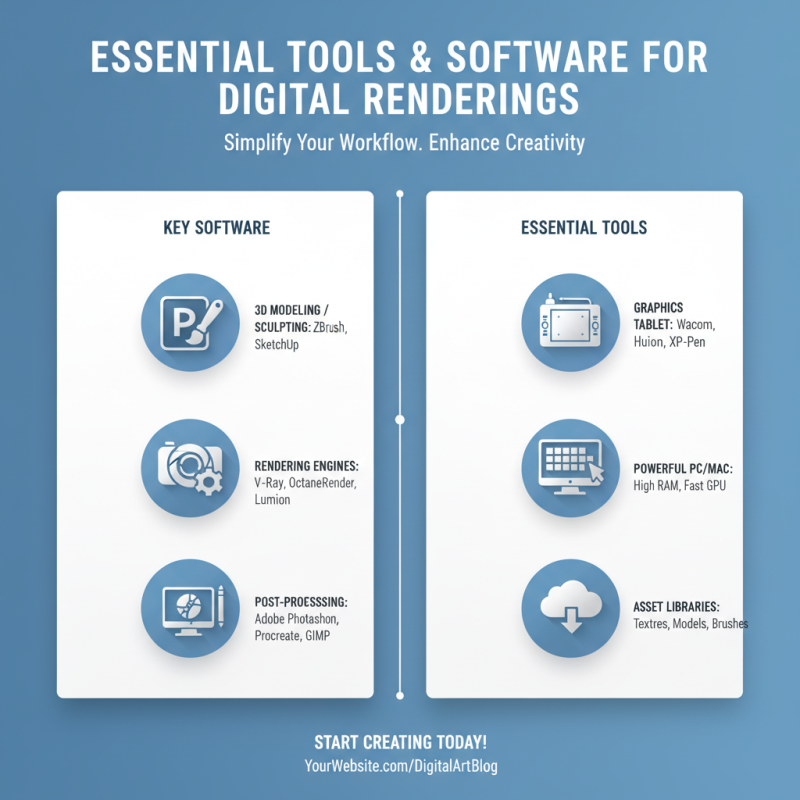How to Create Stunning Digital Renderings for Beginners?