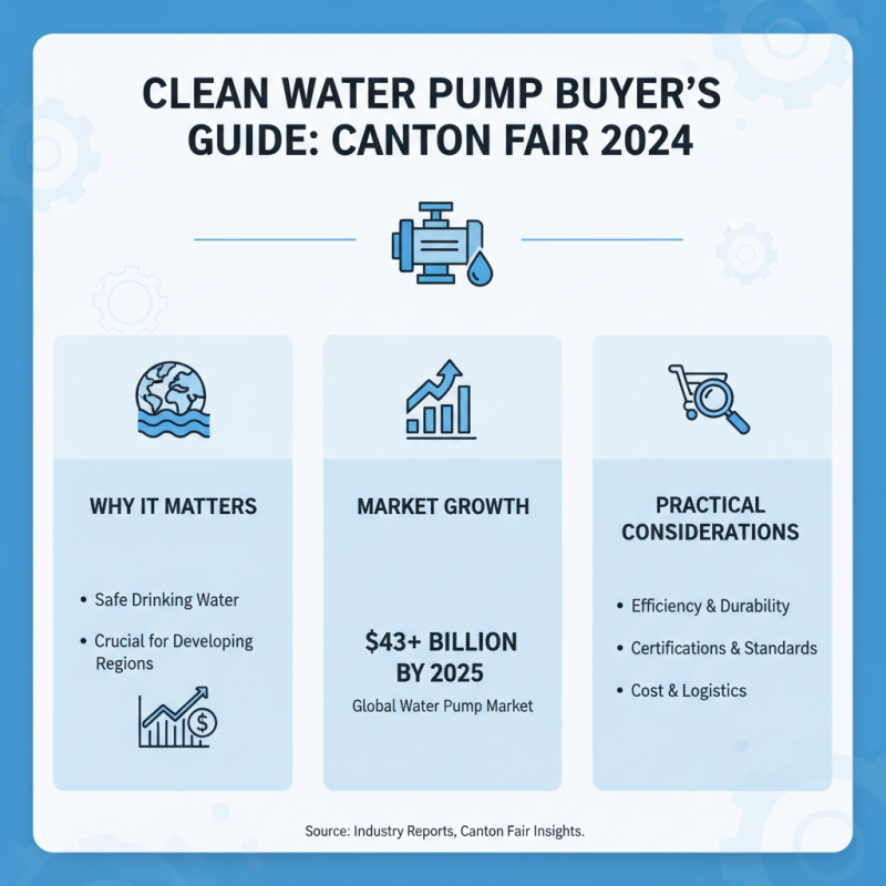 Discover Clean Water Pumps at Canton Fair 139 for Global Buyers?