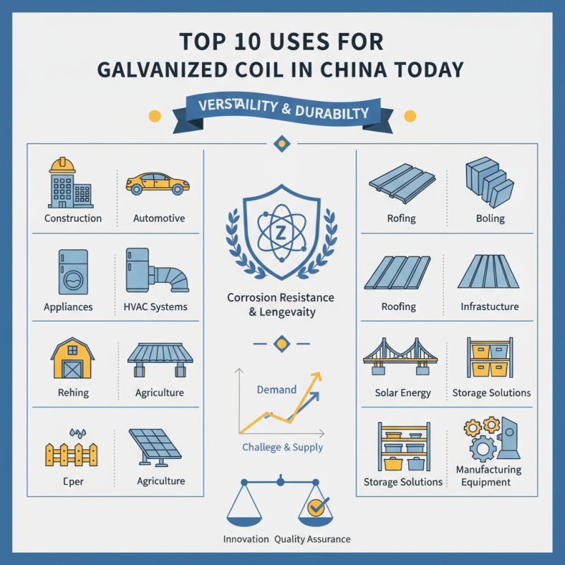 Top 10 Uses for Galvanized Coil in China Today?