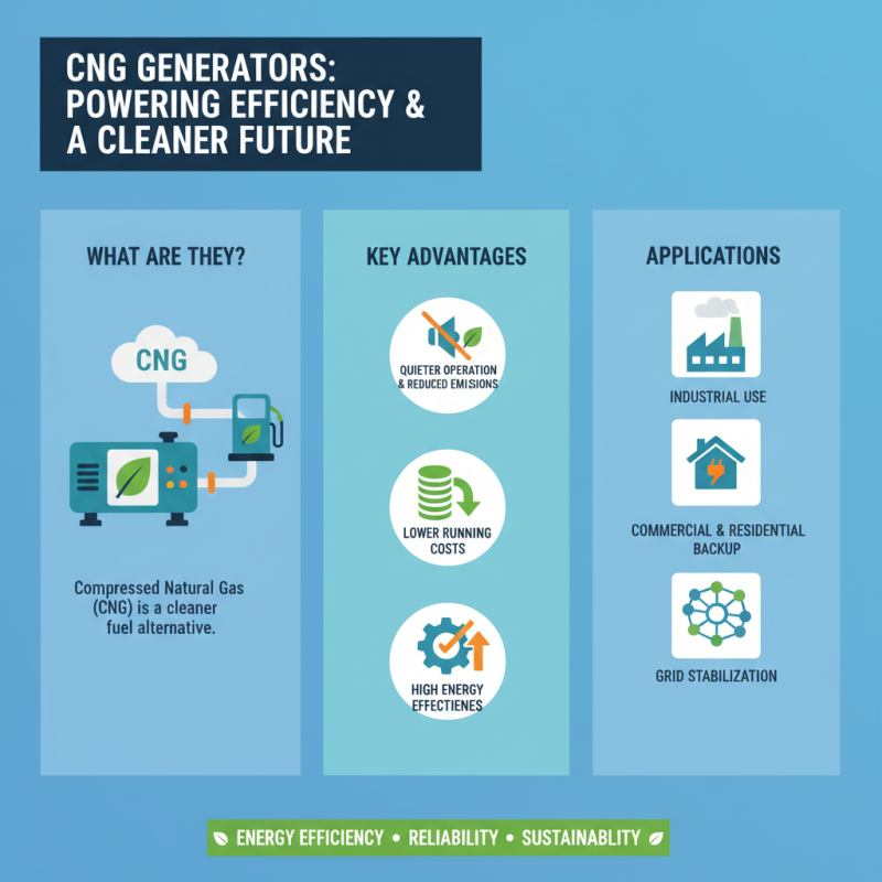 2026 Best CNG Generator Options for Efficient Energy Solutions?
