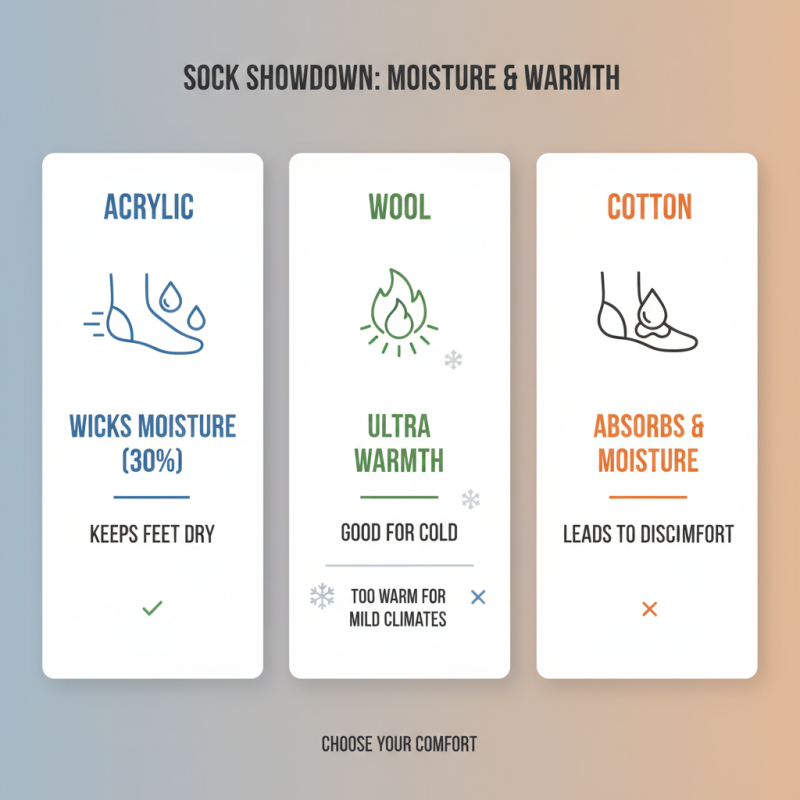 Top 10 Reasons Why Acrylic Socks Are the Ultimate Footwear Choice?