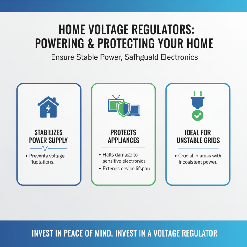 How to Choose the Right Home Voltage Regulator for Your Needs?