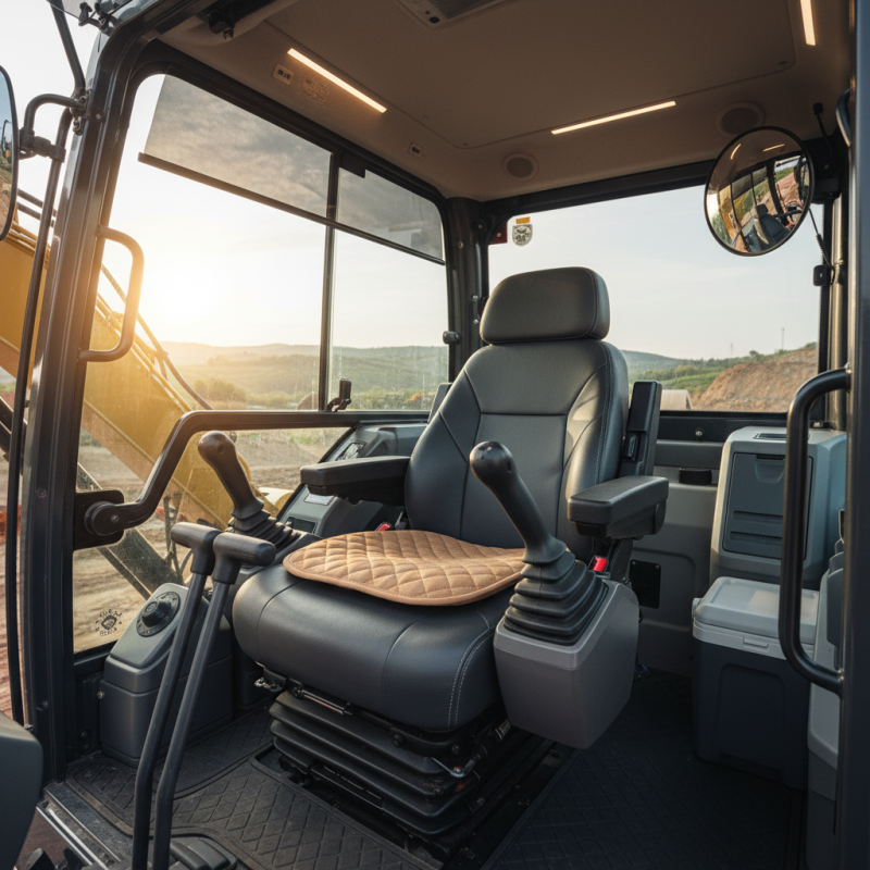 What are the Best Excavator Interior Accessories for Comfort?