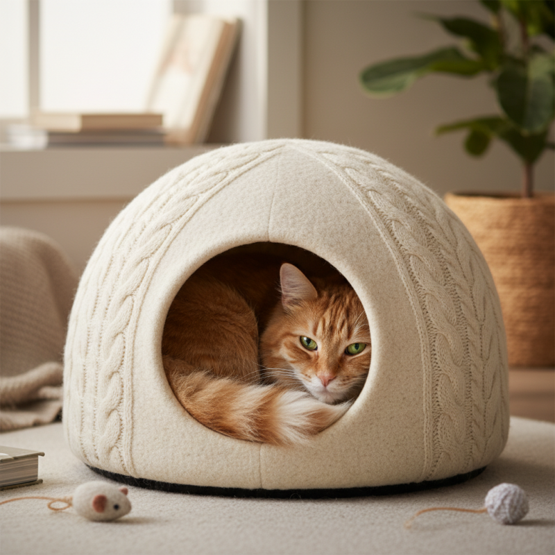 Закрытые Лежаки Для Кошек Как выбрать идеальный вариант?