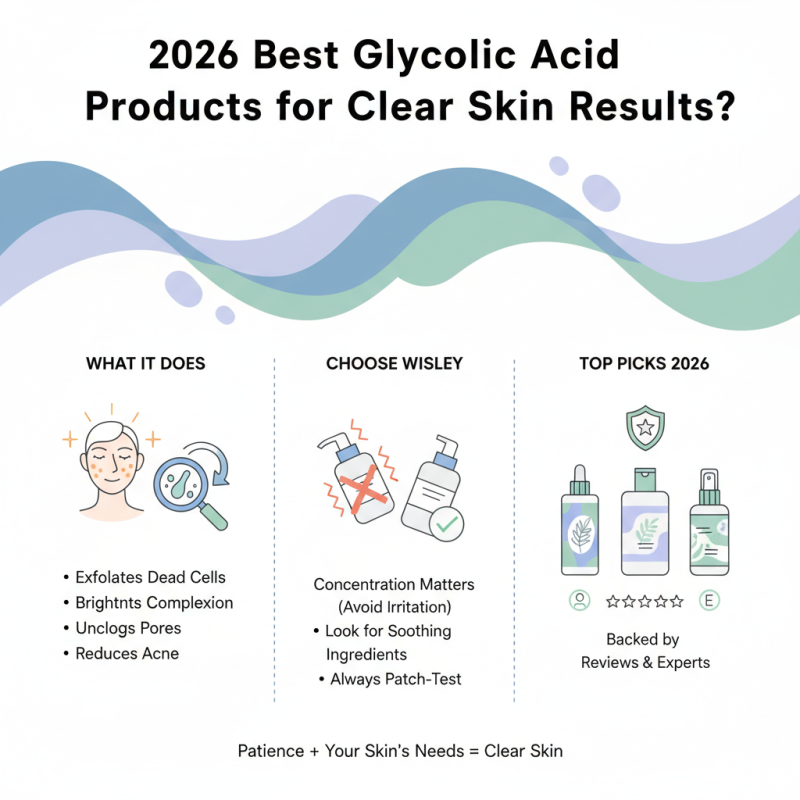 2026 Best Glycolic Acid Products for Clear Skin Results?