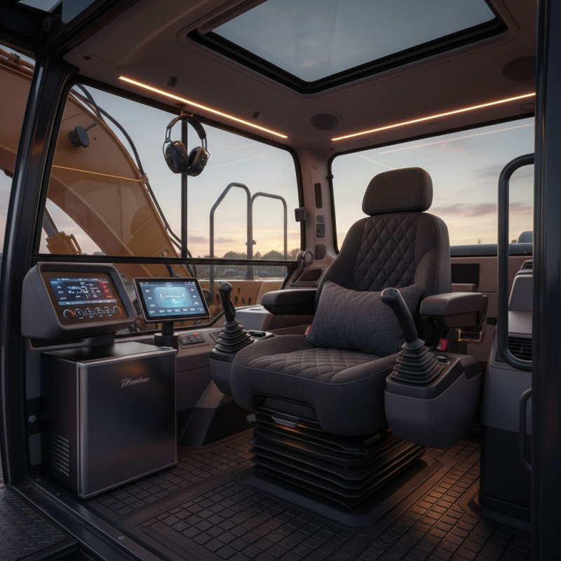 Best Excavator Interior Accessories for Enhanced Comfort?