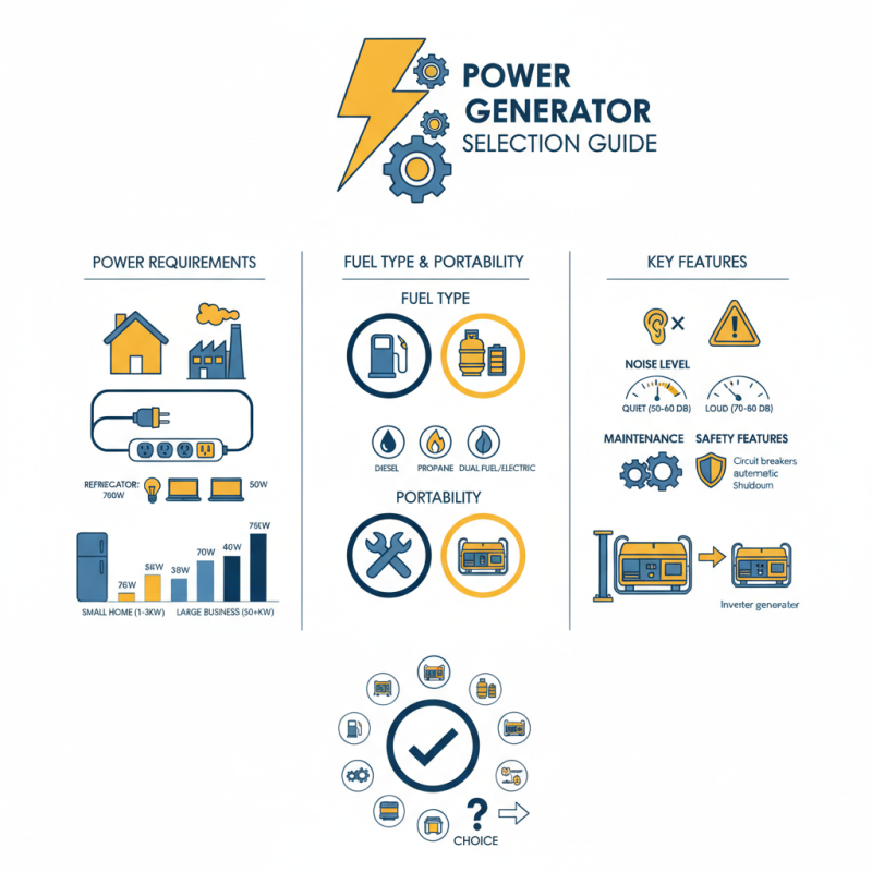 How to Choose the Right Power Generator for Your Needs?