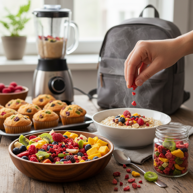 How to Use Freeze Dried Fruits in Your Cooking and Snacks?