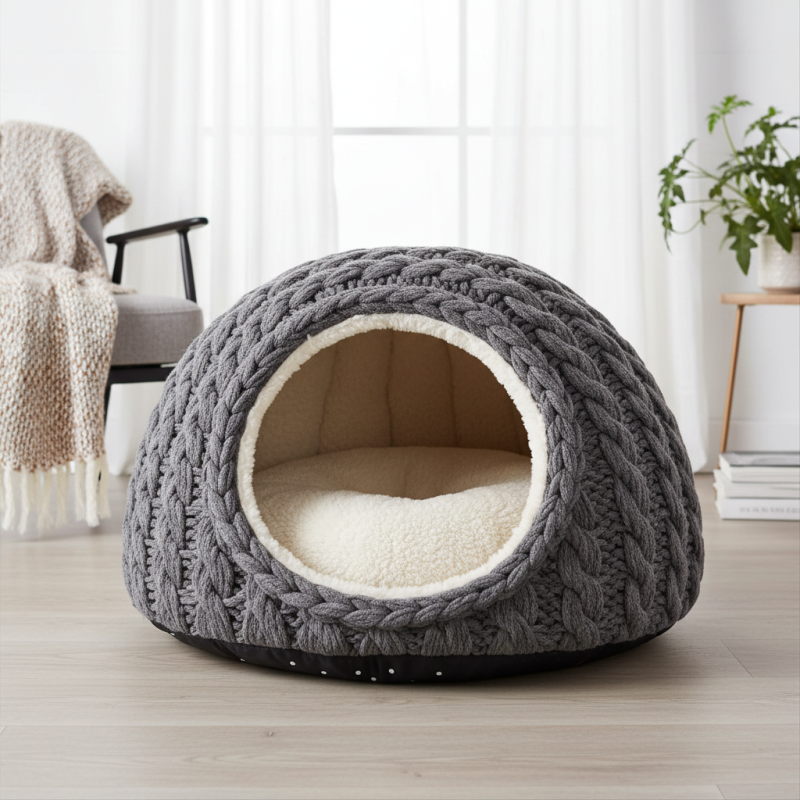 Закрытые лежаки для кошек как выбрать и где купить?