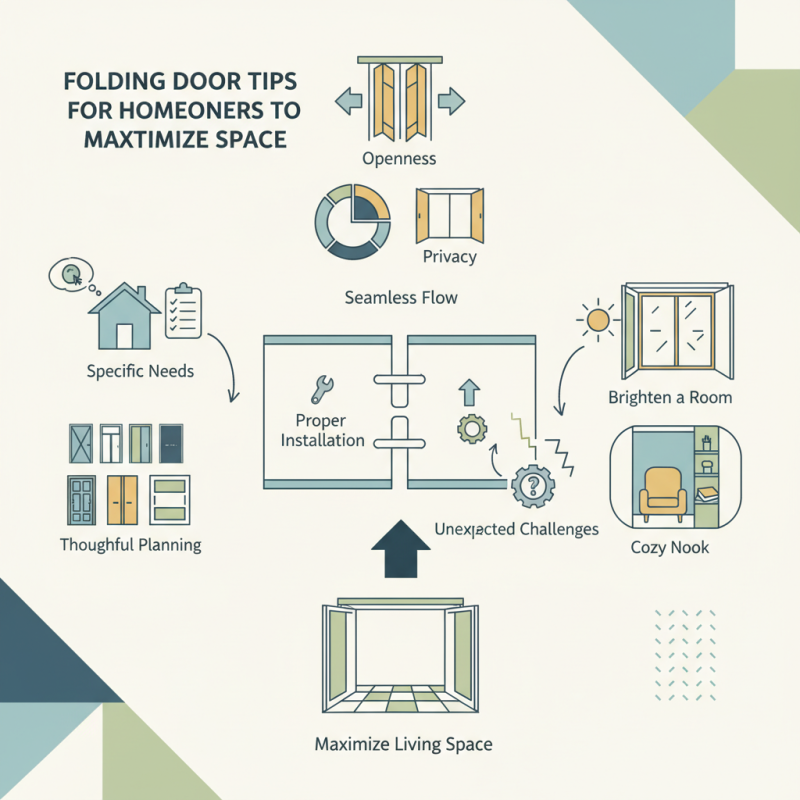 Folding Door Tips for Homeowners to Maximize Space