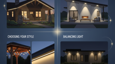 Top Eave Lighting Ideas for a Stunning Outdoor Look?