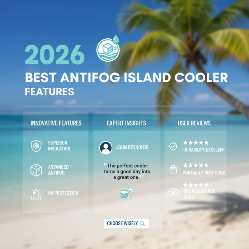 2026 Best Antifog Island Cooler Features and Reviews?