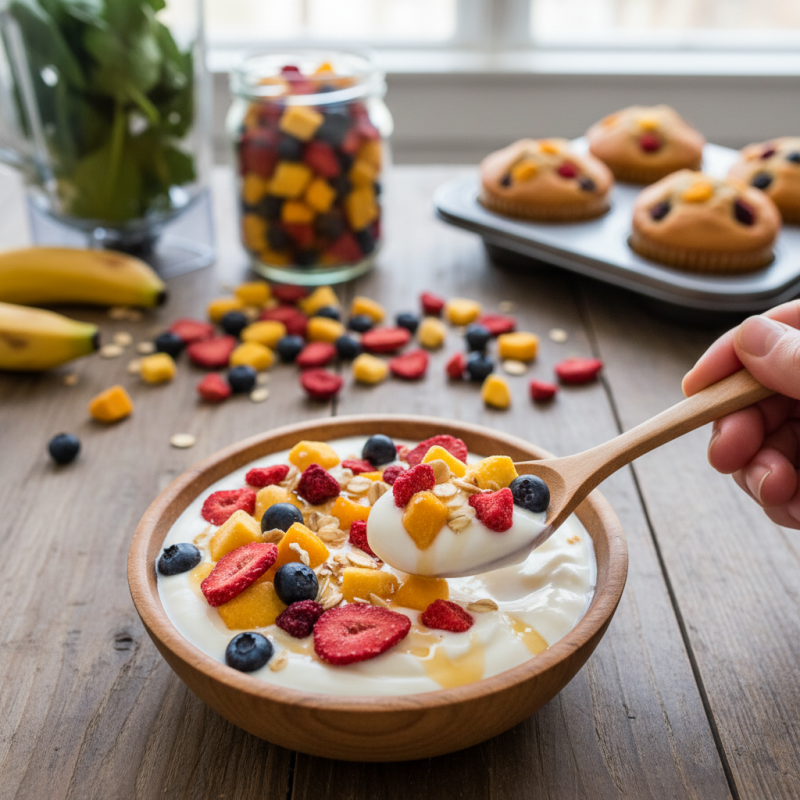 How to Use Freeze Dried Fruits in Recipes and Snacks?