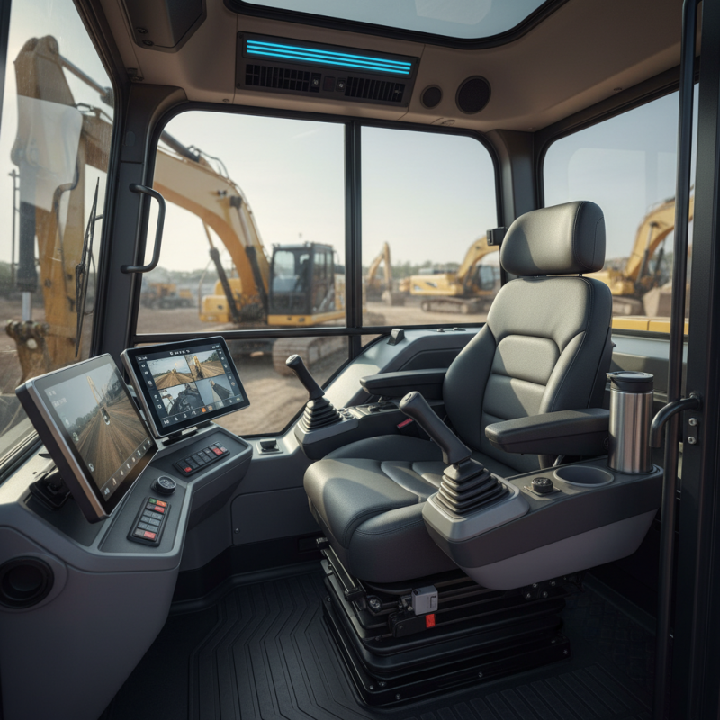 What are the Best Excavator Interior Accessories for Comfort?