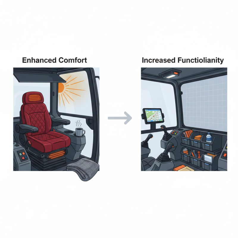Best Excavator Interior Accessories for Enhanced Comfort and Function?