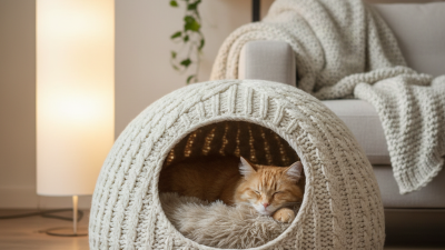 Как выбрать закрытые лежаки для кошек для домашнего уюта?