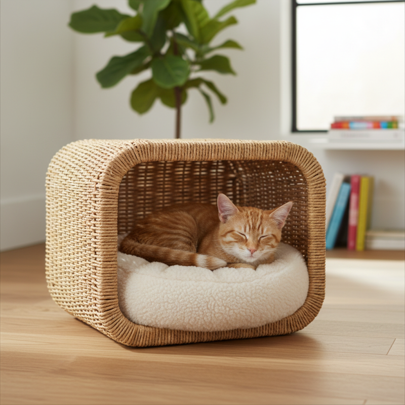 Закрытые Лежаки Для Кошек Почему Они Так Популярны?