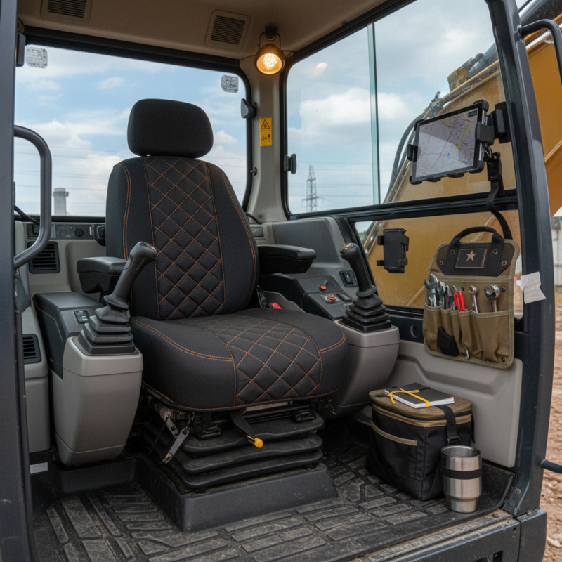Best Excavator Interior Accessories You Must Have?