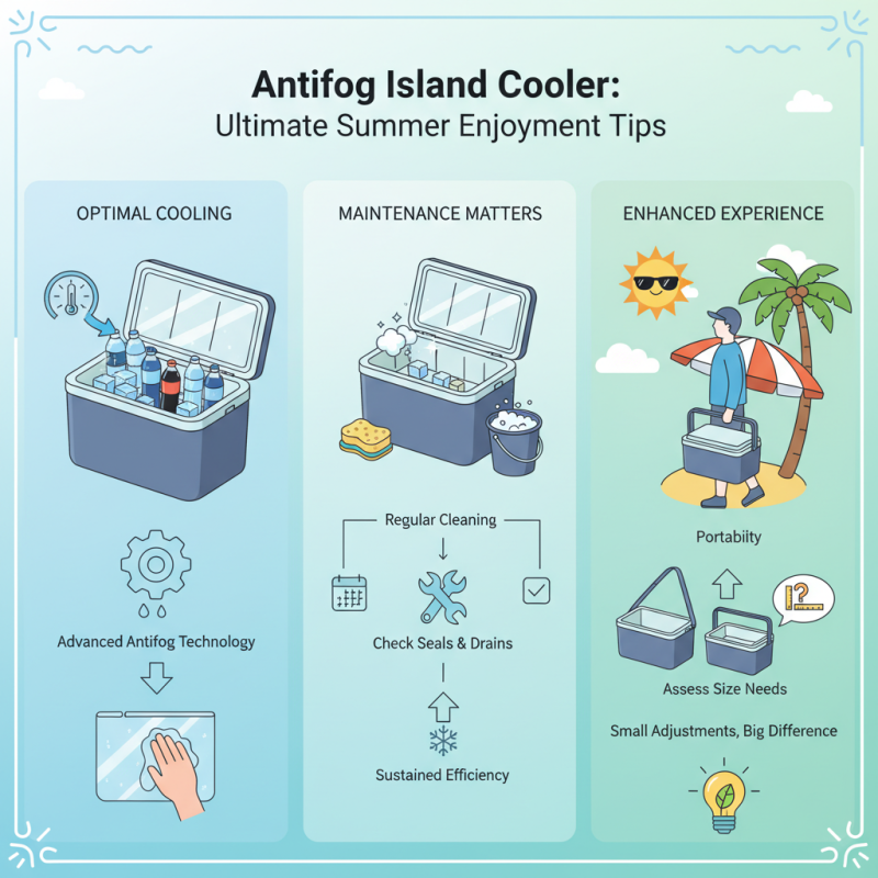 Antifog Island Cooler Tips for Ultimate Summer Enjoyment?
