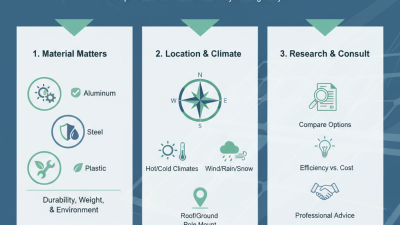 How to Choose the Best Photovoltaic Bracket for Your Needs?