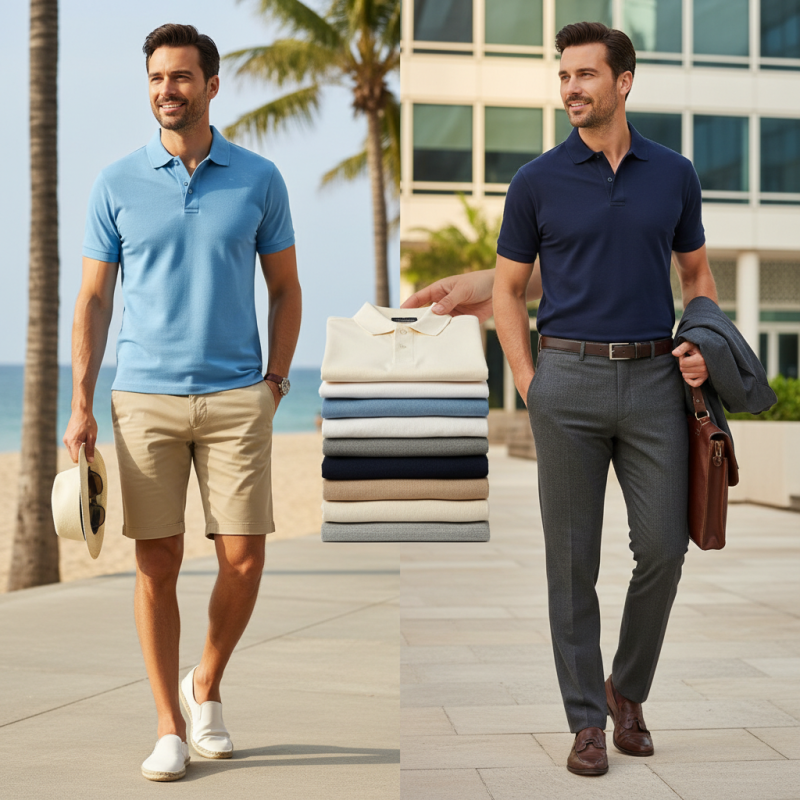 How to Choose the Perfect Cotton Polo T Shirt for Every Occasion
