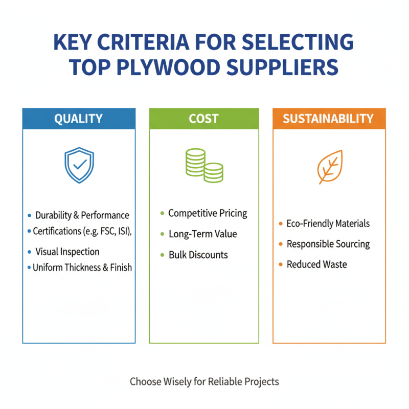 Top Plywood Suppliers for 2026 What to Consider?
