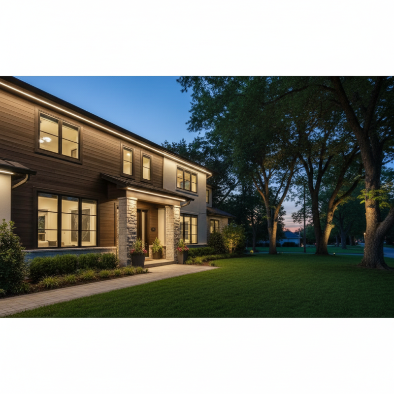 Best Eave Lighting Ideas for Stunning Home Exteriors?