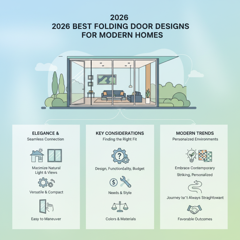 2026 Best Folding Door Designs for Modern Homes?