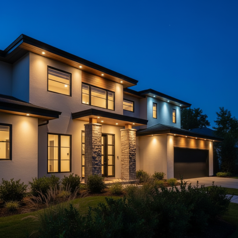 Top 10 Eave Lighting Ideas for Stunning Home Exteriors?